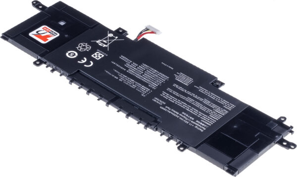 NBAS0199_2 Baterie T6 Power Asus ZenBook 13 UX334, 14 UX434, Flip 14 UX463, 3400mAh, 39Wh, 3cell, Li-pol