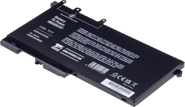 NBDE0197__s_s-1 Baterie T6 Power pro Dell Latitude 5280, 5290, 5480, 5490, 5580, 5590, 4450mAh, 51Wh, 3cell, Li-pol