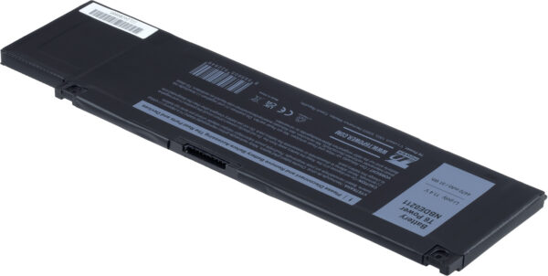 Baterie T6 Power Dell G3 15 3500, 3590, G5 15 5500, Inspiron 14 5490, 4470mAh, 51Wh, 3cell, Li-pol