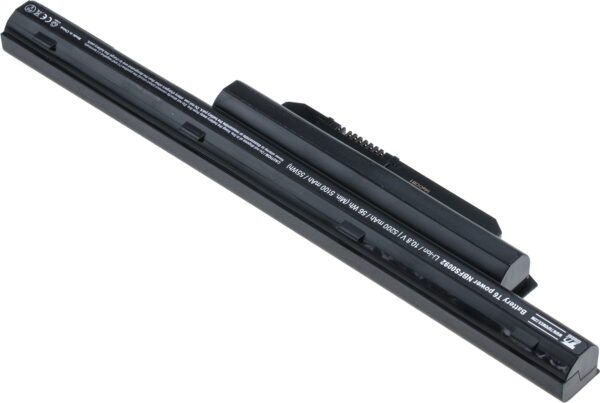 Baterie T6 Power Fujitsu LifeBook A544, AH564, E544, E546, E733, E744, E753, 5200mAh, 56Wh, 6cell