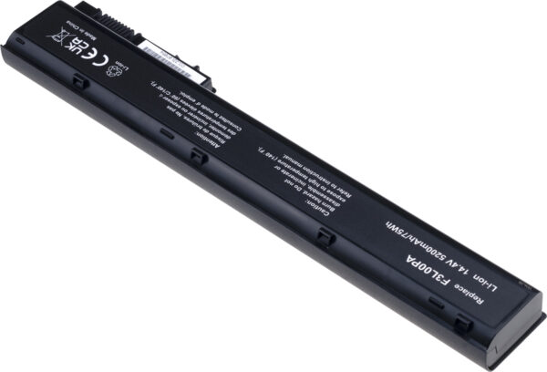Baterie T6 Power HP ZBook 15 G1, 15 G2, ZBook 17 G1, 17 G2, 5200mAh, 75Wh, 8cell