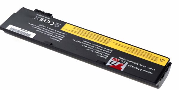 Baterie T6 Power pro Lenovo ThinkPad T470, T480, T570, T580, P51s, P52s, 5200mAh, 58Wh, 6cell