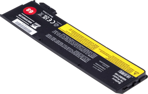 Baterie T6 Power pro Lenovo ThinkPad T440s, T450s, T460p, T470p, T550, 68, 2100mAh, 24Wh, 3cell