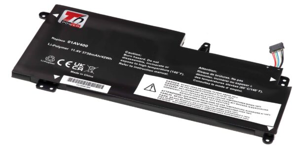 Baterie T6 Power pro Lenovo ThinkPad 13 20GJ/20GK, 20GL/20GM serie, 3730mAh, 42Wh, 3cell, Li-Pol