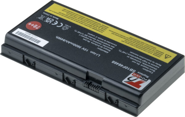 Baterie T6 Power Lenovo ThinkPad P70, ThinkPad P71, 5600mAh, 84Wh, 8cell
