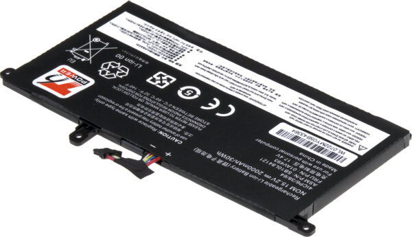 NBIB0197_2 Baterie T6 Power Lenovo ThinkPad T570, T580, P51s, P52s, internal, 2000mAh, 30Wh, 4cell