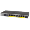 NETGEAR 8-port 10/100/1000Mbps Gigabit Ethernet, Flexible PoE, GS108LP