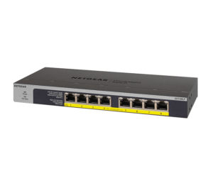 NETGEAR_GS108LP NETGEAR 8-port 10/100/1000Mbps Gigabit Ethernet, Flexible PoE, GS108LP