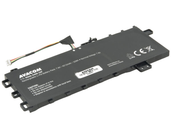 Baterie AVACOM pro Asus VivoBook A409, X409, F409 Li-Pol 7,6V 4212mAh 32Wh
