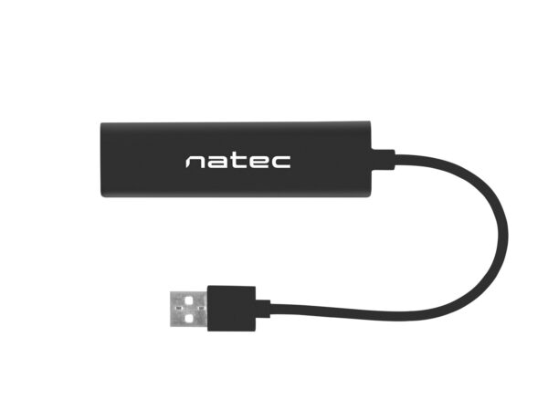 Natec-Dragonfly-4 Natec Dragonfly rozbočovač 3x USB 2.0 HUB + RJ45