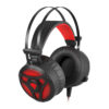 Herní sluchátka s mikrofonem Genesis Neon 360, Stereo, Vibrace, červené podsvícení