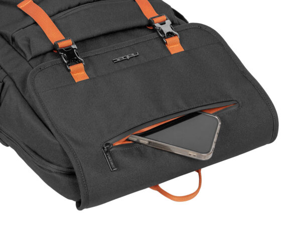 Batoh pro nb Natec NIALA 15,6", 18 L, černá - oranžová