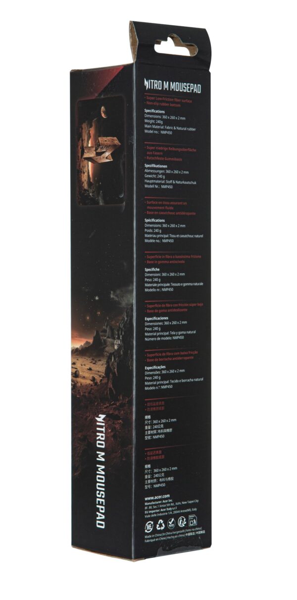 Acer Nitro Mousepad M,350x260x3mm