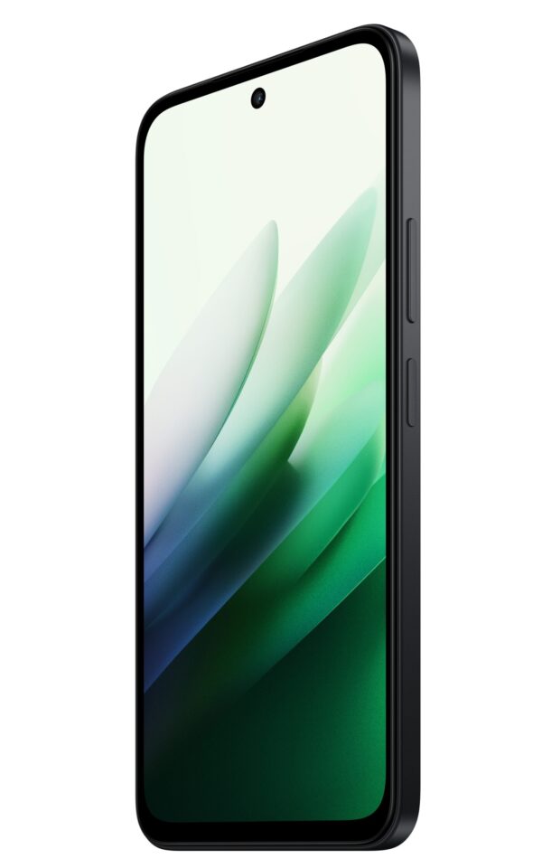 O19-Black-FrontLeft45_R2-Wallpaper Xiaomi Redmi 15 5G (4GB/128GB) Midnight Black