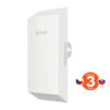 O1_001z_s Tenda O1 Outdoor CPE 2,4 GHz WiFi-N 300Mb/s, 8 dBi, IP65, pasivní PoE výhybka + adaptér