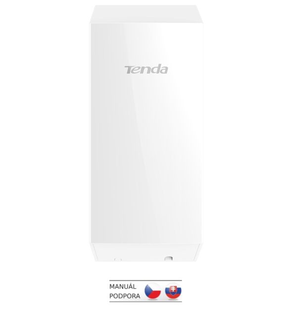 O1_01a Tenda O1 Outdoor CPE 2,4 GHz WiFi-N 300Mb/s, 8 dBi, IP65, pasivní PoE výhybka + adaptér