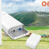 Tenda O6 Outdoor CPE 5 GHz WiFi-AC 867Mb/s, 16 dBi, IP65, aktivní i pasivní PoE 802.3