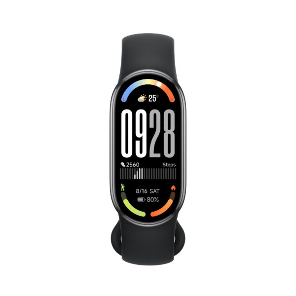O66-black-front Xiaomi Smart Band 10/Sport Band/Midnight Black