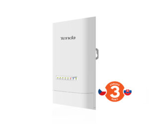 OS3_1za_s Tenda OS3 Outdoor CPE 5 GHz WiFi-AC 867Mb/s, 4x LAN, 12 dBi, IP65, pasivní PoE výhybka + adaptér