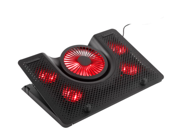 OXID-550-1_s-1 Chladící podložka pro NB Genesis Oxid 550, 15,6-17,3", hliníkové tělo