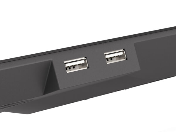 Chladící podložka pro NB Genesis Oxid 450 RGB do 15.6", hliníkové tělo