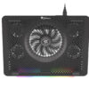 Chladící podložka pro NB Genesis Oxid 450 RGB do 15.6", hliníkové tělo