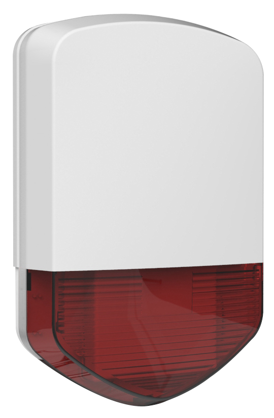 P11v2_04 iGET SECURITY P11v2 - venkovní siréna napájená adaptérem nebo bateriemi, pro alarm M3B a M2B