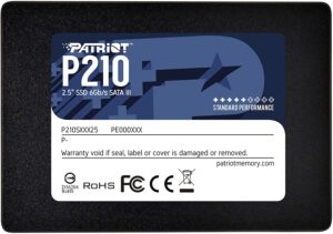 P210S1TB25_s PATRIOT P210/1TB/SSD/2.5"/SATA/3R