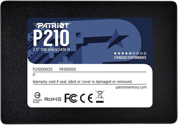 PATRIOT P210/1TB/SSD/2.5"/SATA/3R