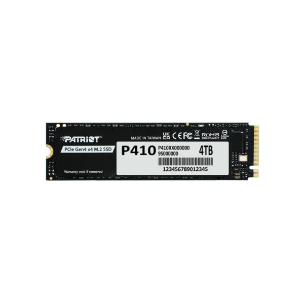 P410_4T PATRIOT P410/4TB/SSD/M.2 NVMe/5R