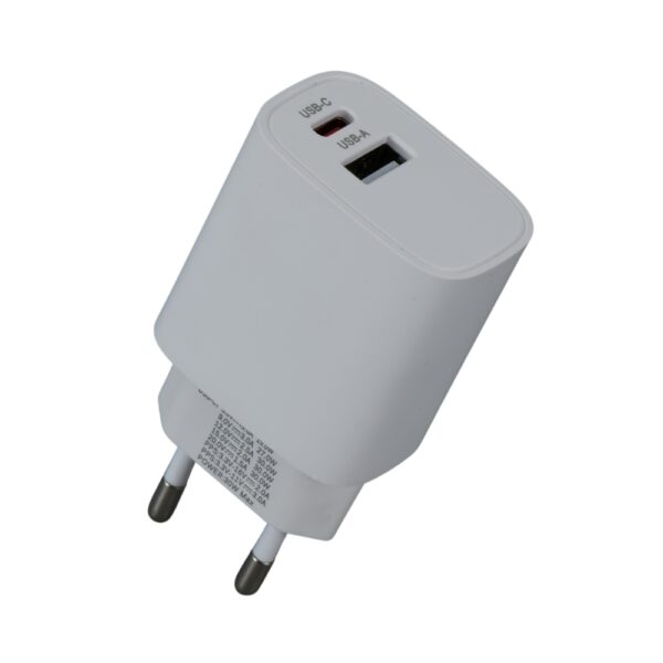 iGET PA20 - napájecí adaptér USB-A (10 W) a USB-C (20 W), univerzální a pro tablety iGET