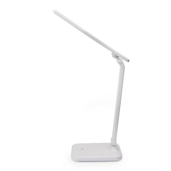 Platinet stolní LED lampa Remus 5W stmívatelná, dotykové ovládání, USB port, bílá