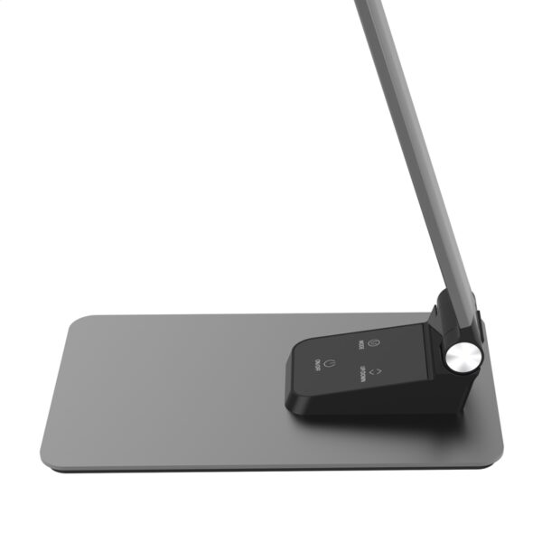 Platinet PDL509 stolní LED lampa 10W, stmívatelná, dotykové ovládání, USB port, ALU