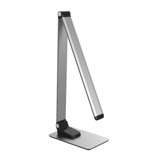Platinet PDL509 stolní LED lampa 10W, stmívatelná, dotykové ovládání, USB port, ALU