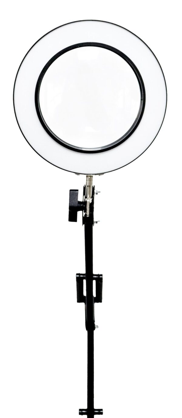 PDLD11 Platinet stolní LED lampa Magnify 10W stmívatelná s lupou, černá