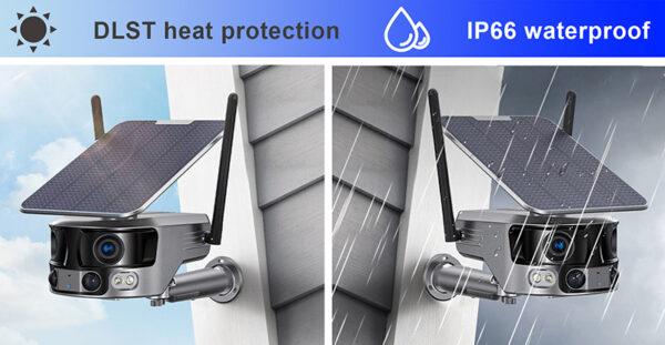 Solární kamera Viking PRIME-4G/18000mAh/barevné noční vidění/IP66/aplikace/Android/iOS