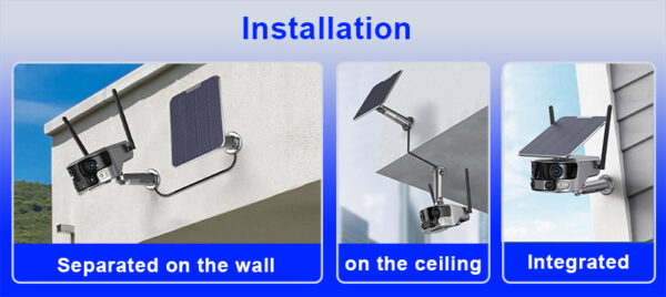 Solární kamera Viking PRIME-WiFi/18000mAh/barevné noční vidění/IP66/aplikace/Android/iOS