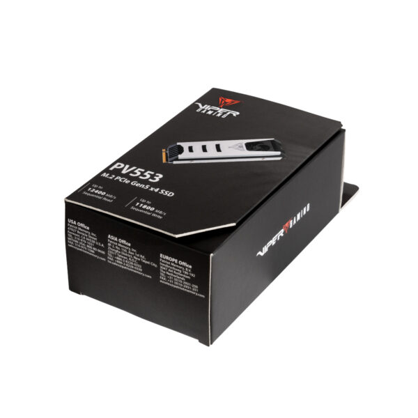 PATRIOT VIPER PV553/2TB/SSD/M.2 NVMe/Stříbrná/Heatsink/5R