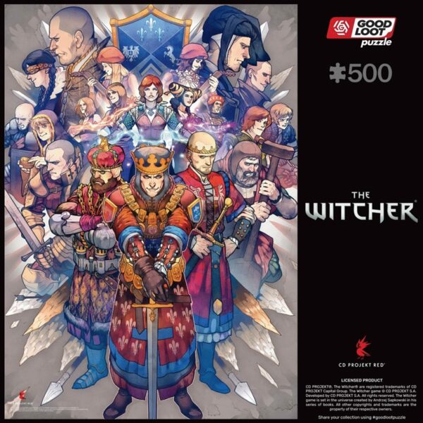 Puzzle-The-Witcher-Northern-Realms-A_s GLO GAMING PUZZLE: THE WITCHER NORTHERN REALMS