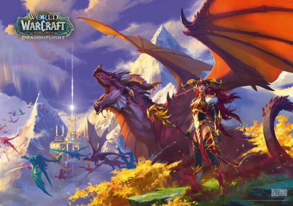 Puzzle-World-of-Warcraft-Dragonflight-B GLO GAMING PUZZLE: WORLD OF WARCRAFT DRAGONFLIGHT