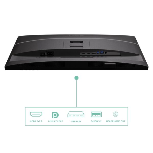 AOC/Q27P4U/27"/IPS/QHD/120Hz/4ms/Černá/5R