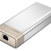 QNAP QNA-UC10G1T - adaptér USB-C 4 (podpora Thunderbolt 3 a 4) na 10GbE NBASE-T (pasivní chlazení)