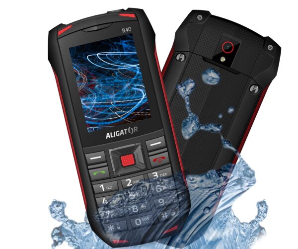 R40water2 ALIGATOR R40 eXtremo černo-červený