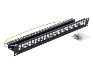 RAB-PP-X10-A1_2018_s 19" modulární patch panel pro max.24 keystonů