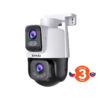 RH9-WCA_01z Tenda RH9-WCA - Venkovní otočná Dual Lens IP65 Wi-Fi 6 MPx kamera, noční LED, audio, detekce, CZ app