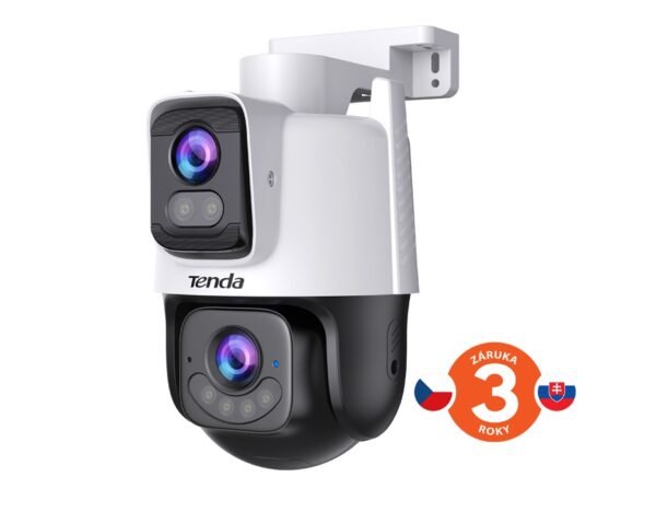 RH9-WCA_01za_s-1 Tenda RH9-WCA - Venkovní otočná Dual Lens IP65 Wi-Fi 6 MPx kamera, noční LED, audio, detekce, CZ app