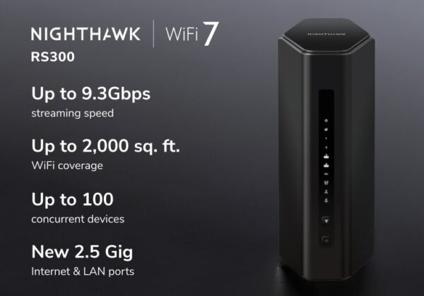5PT NIGHTHAWK WIFI 7 BE9300 ROUT