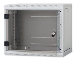 RUA_foto-7_s-2 Nástěnný rack RUA 9U/400mm odn.boč+plech.dv.