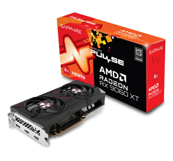 Sapphire PULSE AMD Radeon RX 9060 XT/8GB/GDDR6