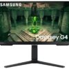 S25BG400EI_002_Front2_Black_s-1 Samsung Odyssey/G40B/25"/IPS/FHD/240Hz/1ms/Black/2R